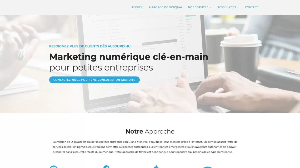DigiQual Marketing Web