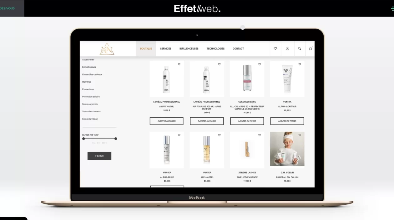 Effet web